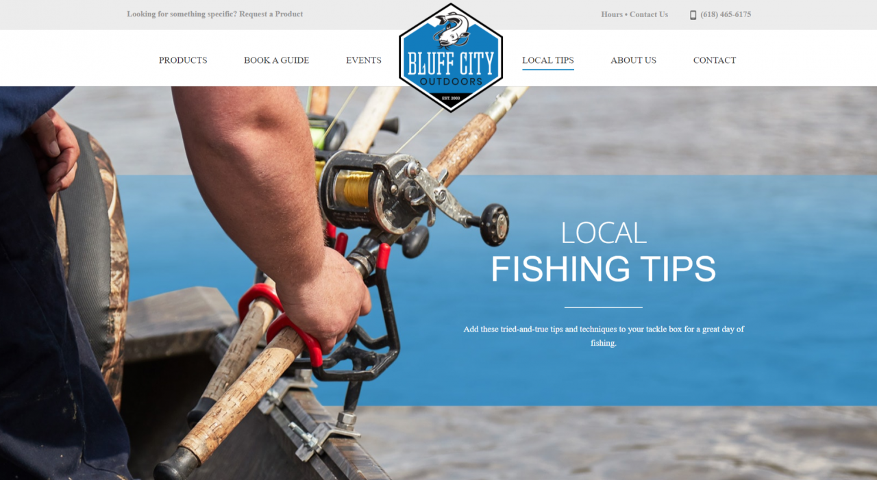 How a small fishing equipment store built its brand thanks to its online presence